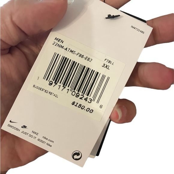 NWT Nike Gray Eagles Jalen Hurts Men's Jersey - Picture 3 of 4